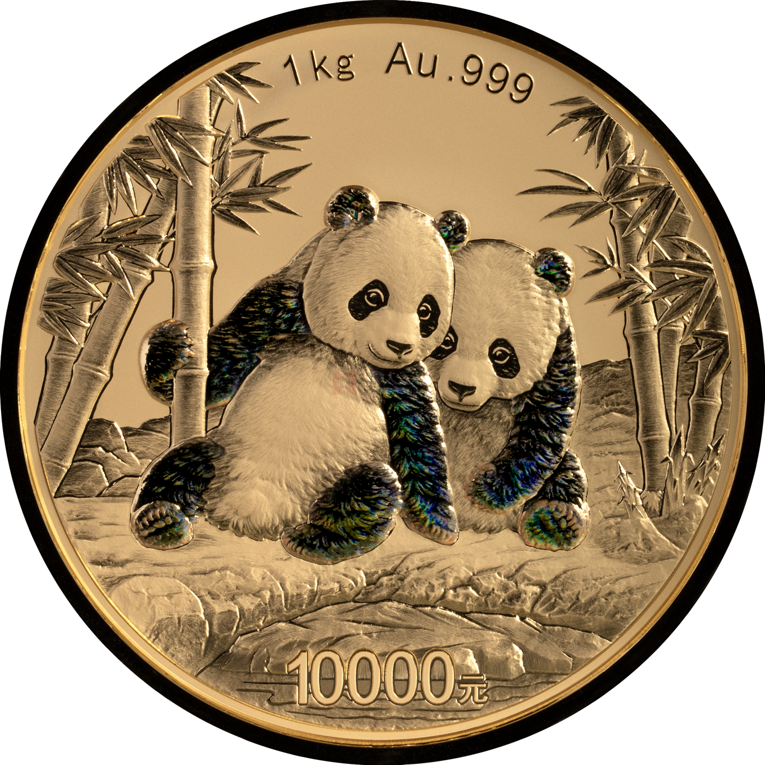 2026版熊貓1公斤精制金質紀念幣