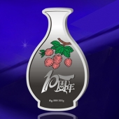 2014年5月：深圳造幣廠定制純銀紀(jì)念幣鑄造金銀條