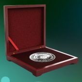 2016年1月定做　廣東金豪漾控股集團年度優(yōu)秀員工銀牌定做