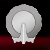 2016年6月定制　安康市漢濱區(qū)優(yōu)秀黨務(wù)工作者獎盤紀(jì)念盤