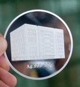 廣鐵集團運調系統(tǒng)工程竣工紀念幣制造