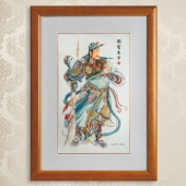 武圣關(guān)帝浮雕純銀銀畫(huà)批發(fā)個(gè)性定制零售定做銀畫(huà)